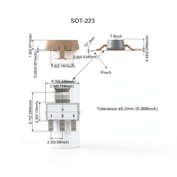 AMS1117 Chanzon 70pcs SOT223 LDO Regulator Kit 7 Volt Values-2