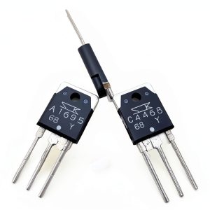 2pcs 2SA1695-Y 2SA1695 A1695 + 2pcs 2SC4468-Y 2SC4468 C4468 Transistor TO-3PN DX-0