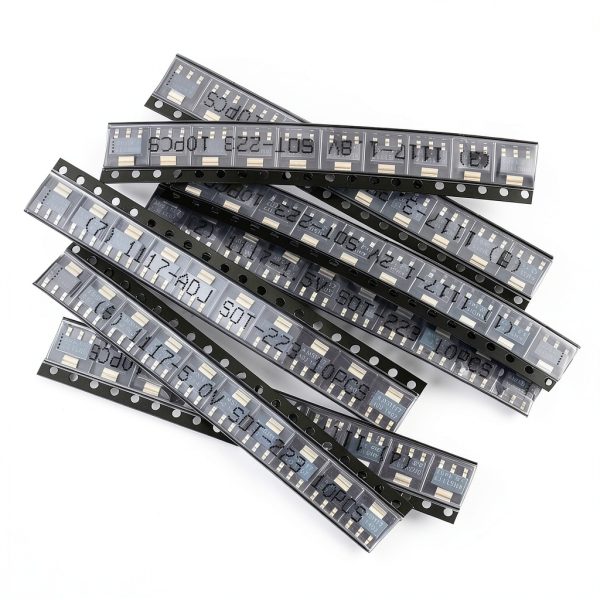 AMS1117 Chanzon 70pcs SOT223 LDO Regulator Kit 7 Volt Values-0