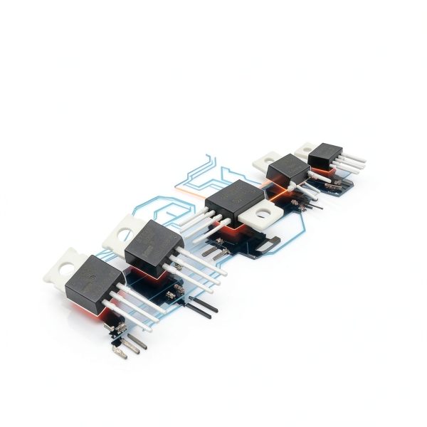 10Pcs Black for BT136-600D Triac Thyristor 4A/600V Triacs Transistor 136-600D Through Hole TO-220，Interfaces-3