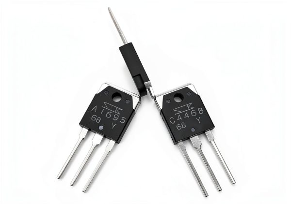 2pcs 2SA1695-Y 2SA1695 A1695 + 2pcs 2SC4468-Y 2SC4468 C4468 Transistor TO-3PN DX-2