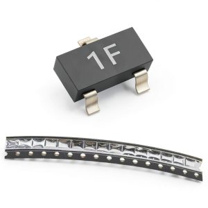 100pcs BC847B BC847 NPN General Purpose Small Signal Transistor, 45V 100mA, SOT-23-0