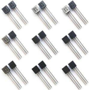 100pcs (50pcs 2SA970+50pcs 2SC2240) A970 C2240 PNP NPN Low Noise Audio Amplifier Silicon Transistor 120V,TO-92.-0