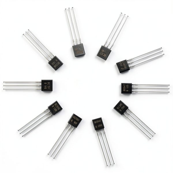 Eowpower 250pcs 10 Value NPN PNP Power Transistor Kit BC Series-2